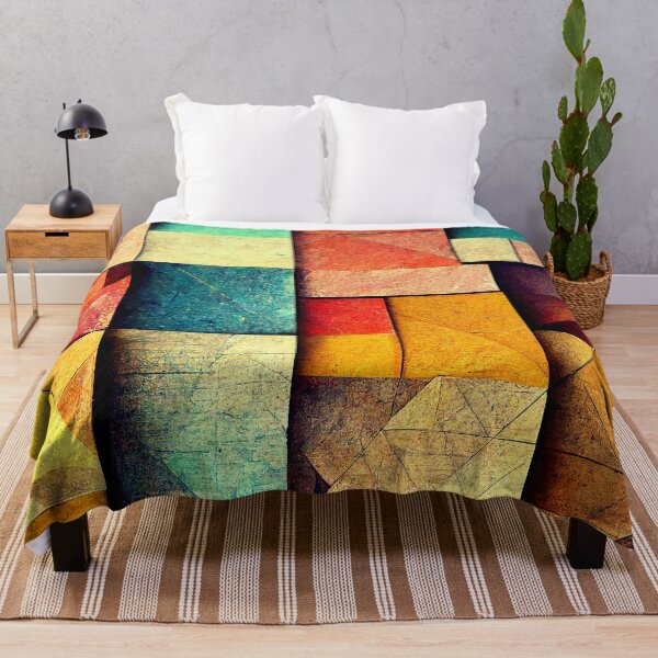 Item preview, Colorful Cubist Pattern [32] designed and sold by FreshAirShop.