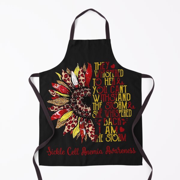 Item preview, I Am The Storm Sunflower Leopard Sickle Cell Anemia Awareness designed and sold by rechardtee.