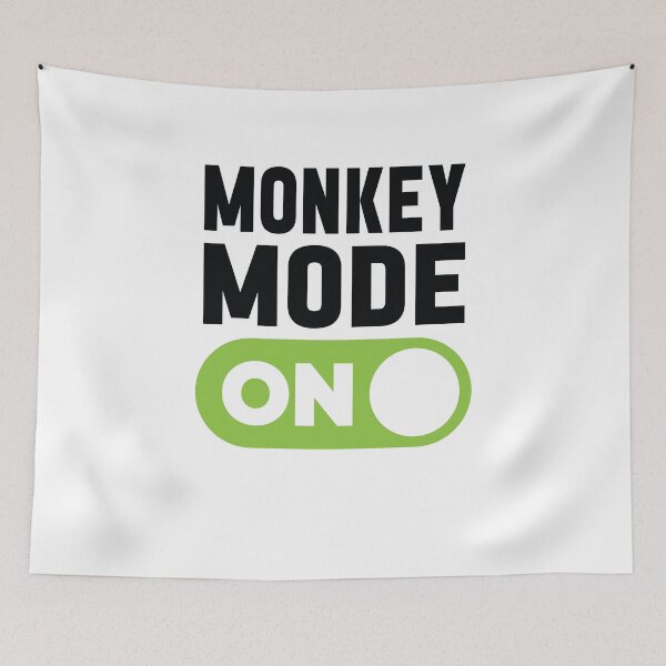 Item preview, Monkey Mode On designed and sold by freshLayer.