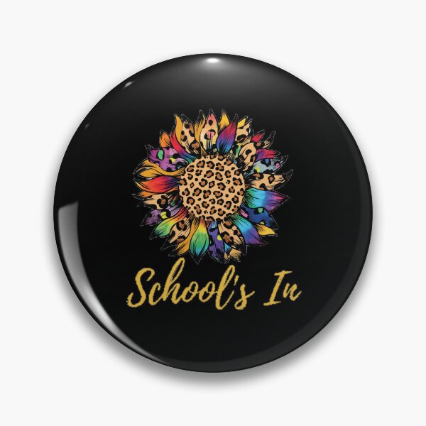 Item preview, School's In The Best Teacher Flower Design designed and sold by BestTeacher.
