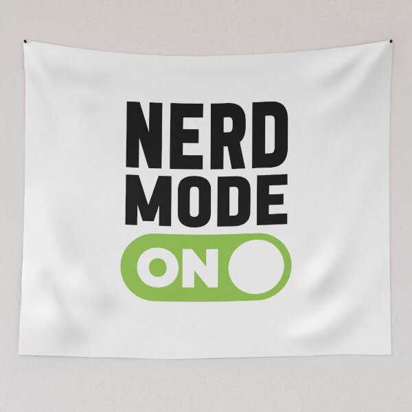 Item preview, Nerd Mode On designed and sold by freshLayer.