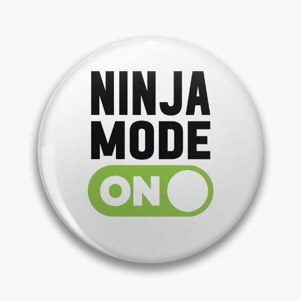 Item preview, Ninja Mode On designed and sold by freshLayer.