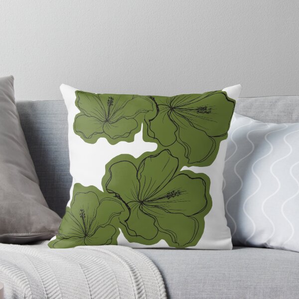 Artikelvorschau, Hibiskus grün entworfen und verkauft von CPAdesigns.