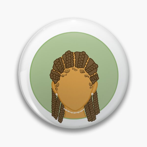 Item preview, Black girl with cornrows designed and sold by AprilleRose.