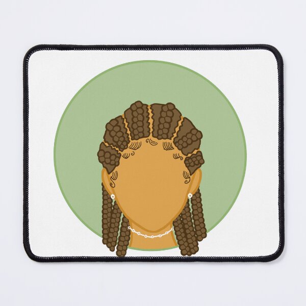 Item preview, Black girl with cornrows designed and sold by AprilleRose.