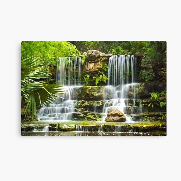 Waterfall Tranquility IV Canvas Print
