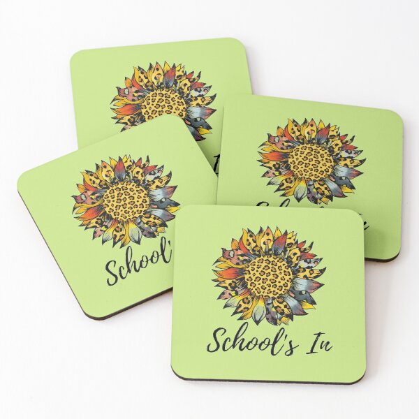 Item preview, School's In The Best Teacher Flower Yellow Design designed and sold by BestTeacher.
