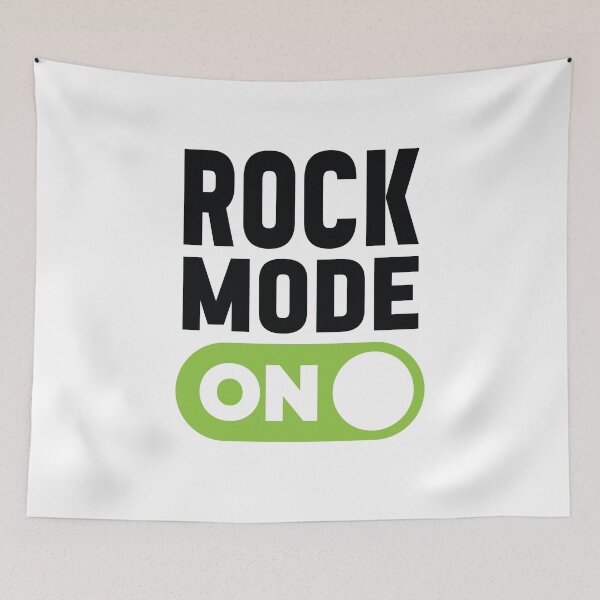 Item preview, Rock Mode On designed and sold by freshLayer.