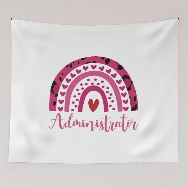 Item preview, Administrator Colorful Rainbow: Funny Administrator Gift designed and sold by Adexyl.