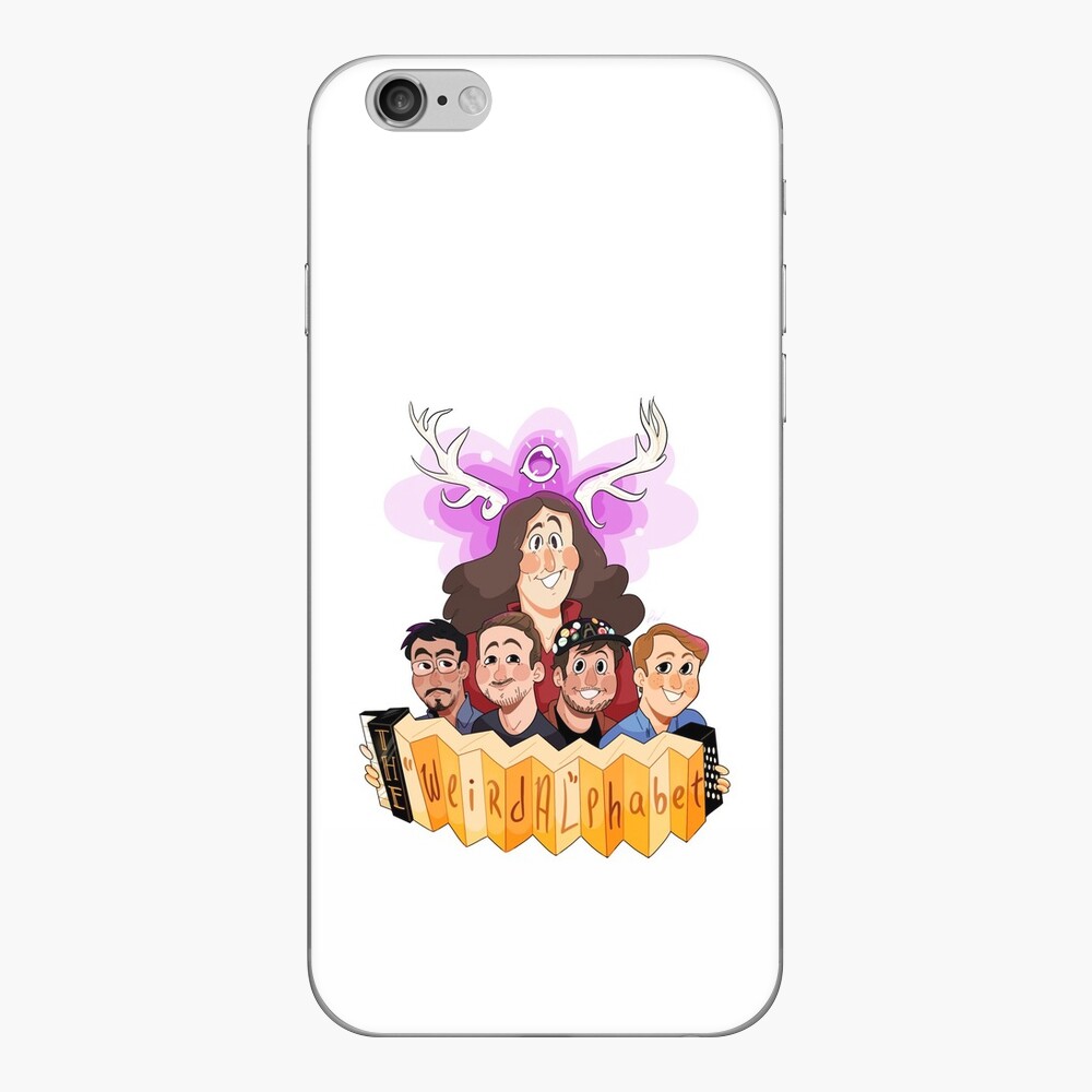Item preview, iPhone Skin designed and sold by weirdalphabet.