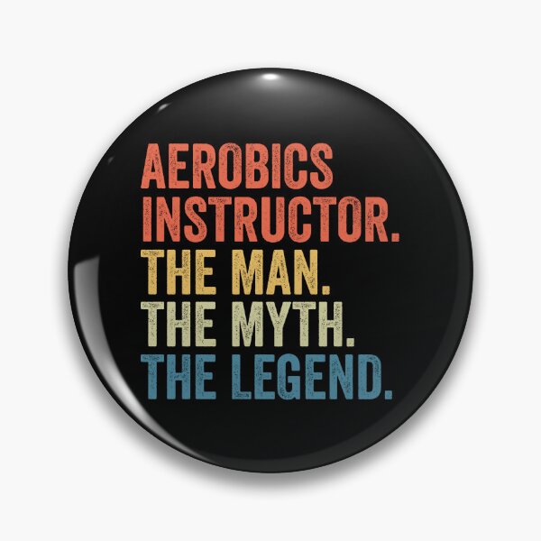 Item preview, Aerobics Instructor The Man The Myth The Legend: Funny Aerobics Instructor Gift designed and sold by Adexyl.