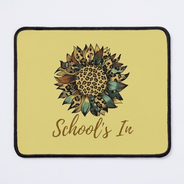 Item preview, School's In The Best Teacher Flower Brown Design designed and sold by BestTeacher.