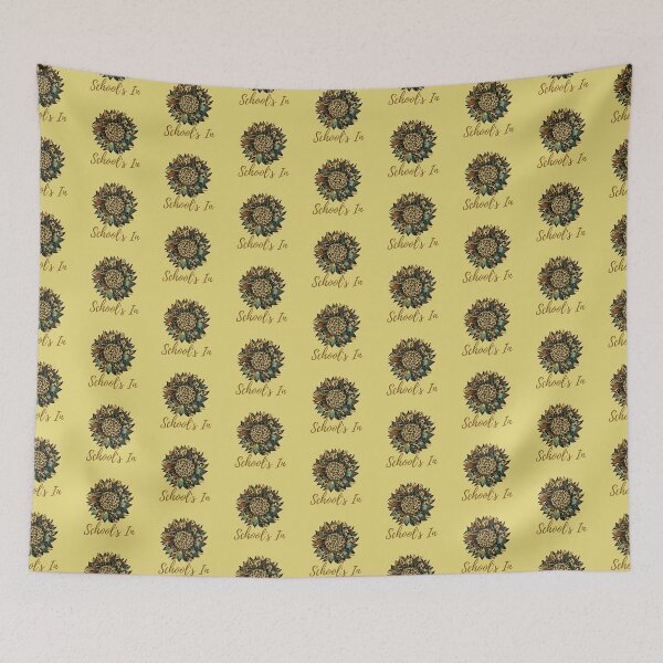 Item preview, School's In The Best Teacher Flower Brown Design designed and sold by BestTeacher.