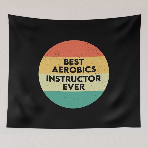 Item preview, Best Aerobics Instructor Ever: Funny Aerobics Instructor Gift designed and sold by Adexyl.