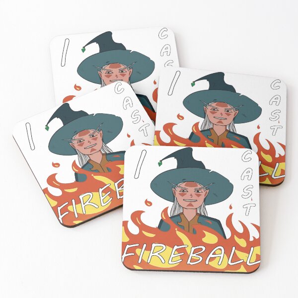 Item preview, I cast FIREBALL! designed and sold by GarrDesign.