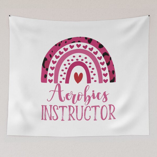 Item preview, Aerobics Instructor Colorful: Funny Aerobics Instructor Gift designed and sold by Adexyl.