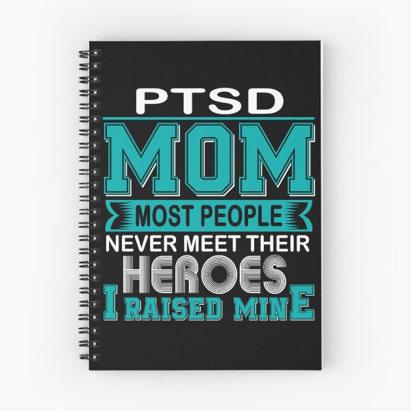 Item preview, Proud PTSD Mom Most People Never Meet Their Heroes I Raise Mine designed and sold by frechettee.