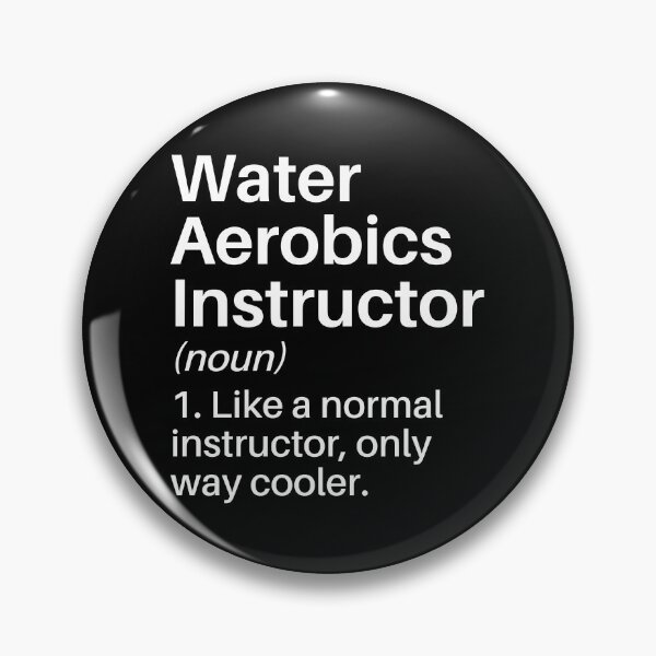 Item preview, Water Aerobics Instructor Cooler Definition: Funny Aerobics Instructor Gift designed and sold by Adexyl.