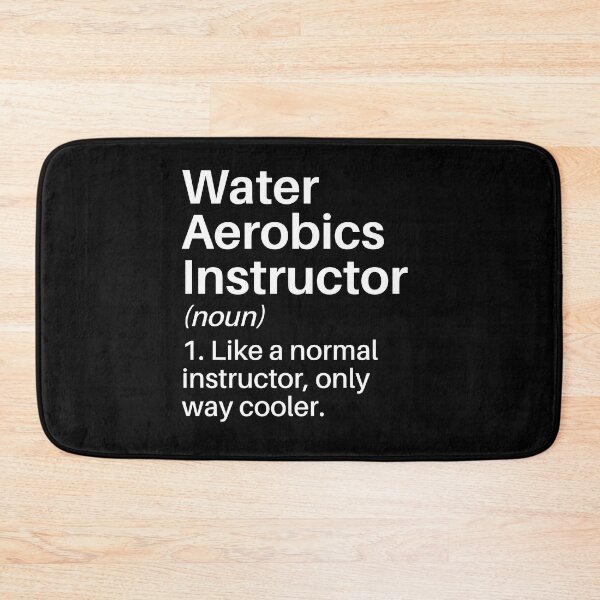 Item preview, Water Aerobics Instructor Cooler Definition: Funny Aerobics Instructor Gift designed and sold by Adexyl.