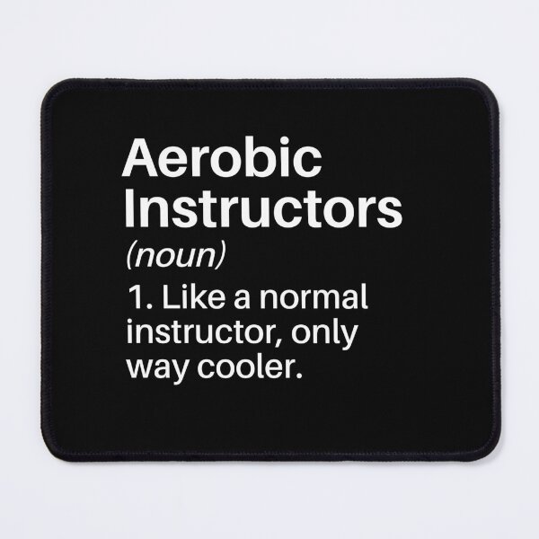 Item preview, Aerobic Instructors Cooler Definition: Funny Aerobics Instructor Gift designed and sold by Adexyl.