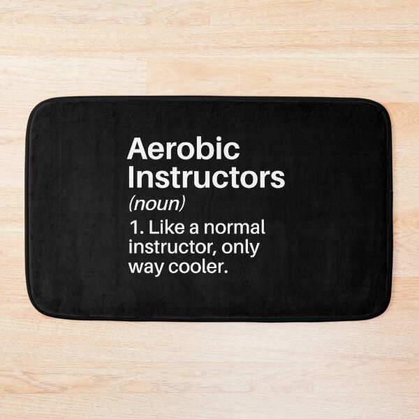 Item preview, Aerobic Instructors Cooler Definition: Funny Aerobics Instructor Gift designed and sold by Adexyl.