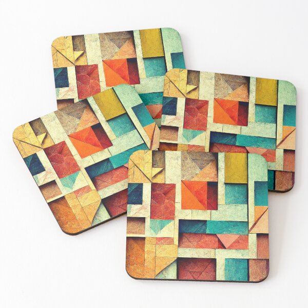 Item preview, Colorful Cubist Pattern [33] designed and sold by FreshAirShop.