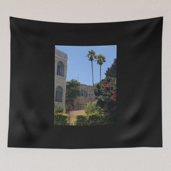 Item preview, Haifa, Palm trees, Holy land  designed and sold by PicsByMi.