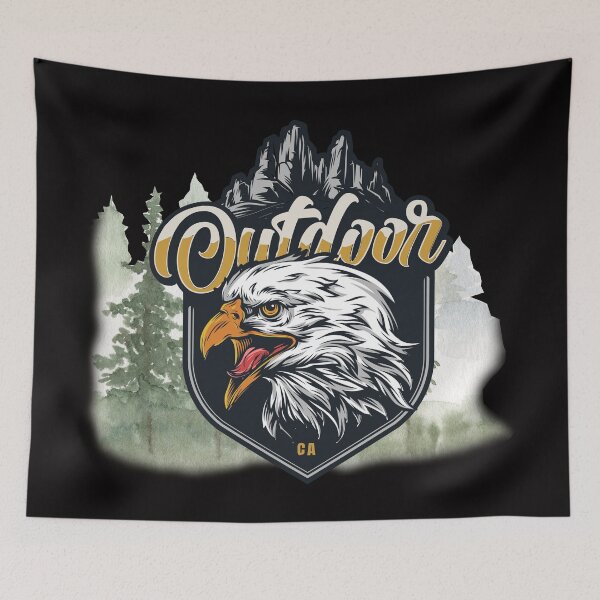 Item preview, Mountain Eagle and Outdoor Mountain Activities  designed and sold by ArtOfStars.