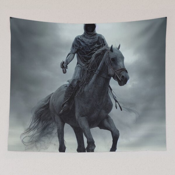 Item preview, Horseman Of The Apocalypse designed and sold by 2Piglets.