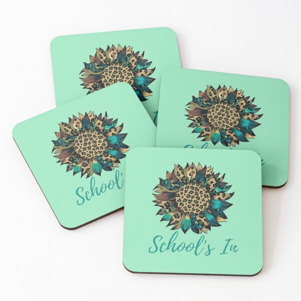 Item preview, School's In The Best Teacher Flower Green Design designed and sold by BestTeacher.