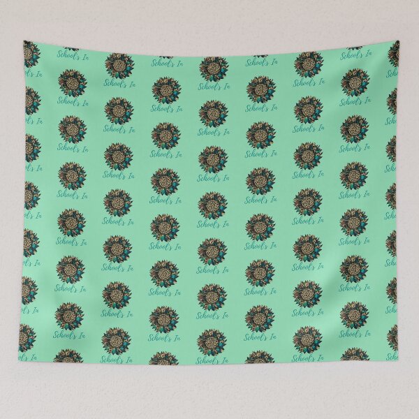Item preview, School's In The Best Teacher Flower Green Design designed and sold by BestTeacher.