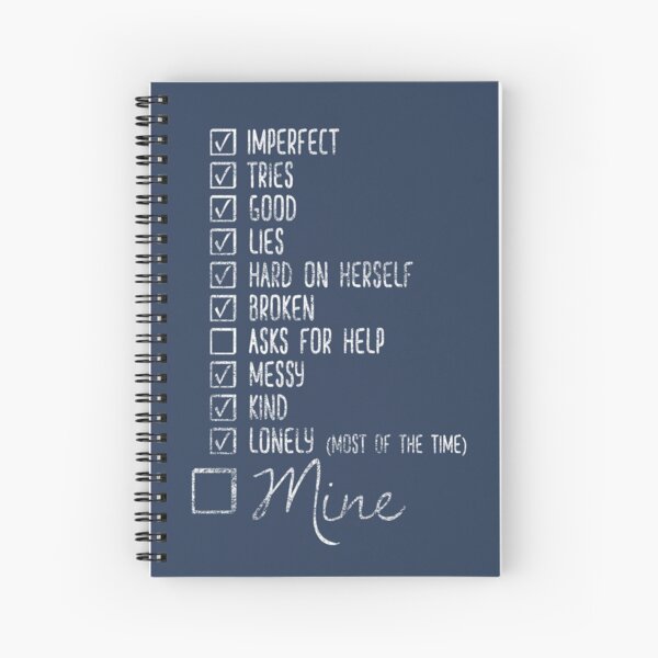 What she is Spiral Notebook