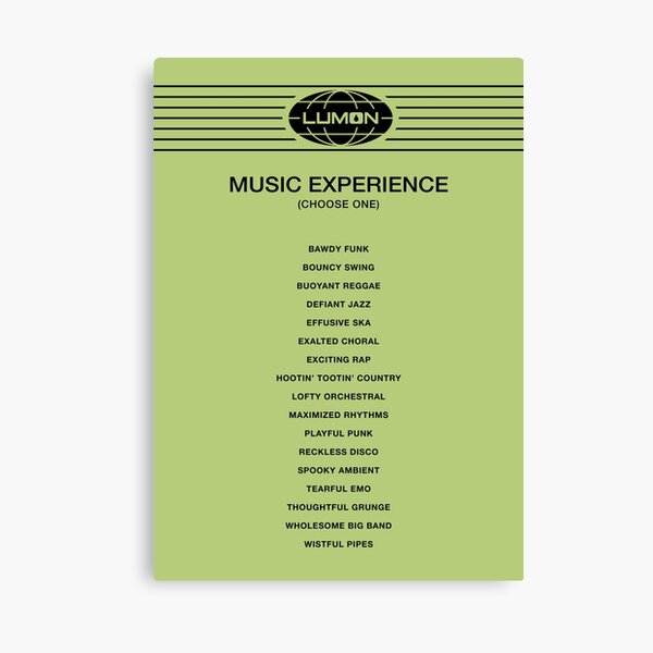 Item preview, list of songs from the severance music experience  designed and sold by Platform11west.