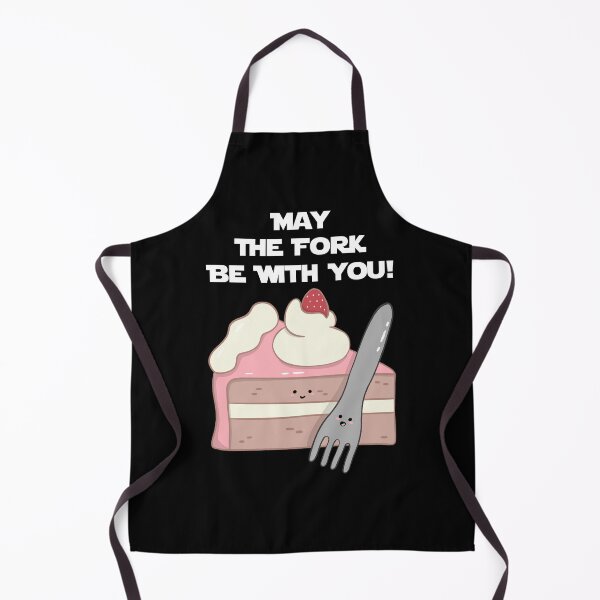 Item preview, May the Fork Be With You Kawaii Cake designed and sold by sunburstdesigns.