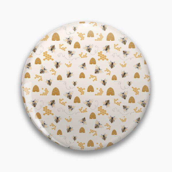 Item preview, Bumble Bee, Honeycombs and Bee hives Surface Pattern Design designed and sold by Ceyda Bolat.