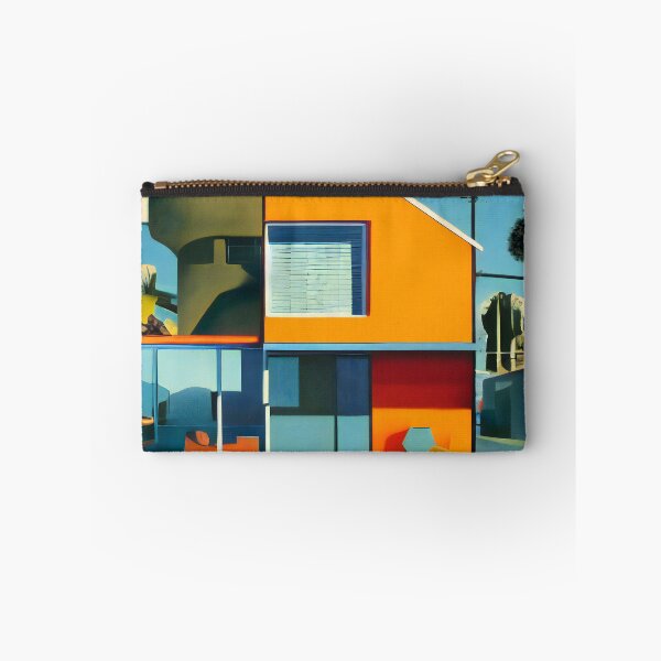 Item preview, Mid Century Modern, Eames Atomic Era House, Fantasy Art designed and sold by Itaya Art.