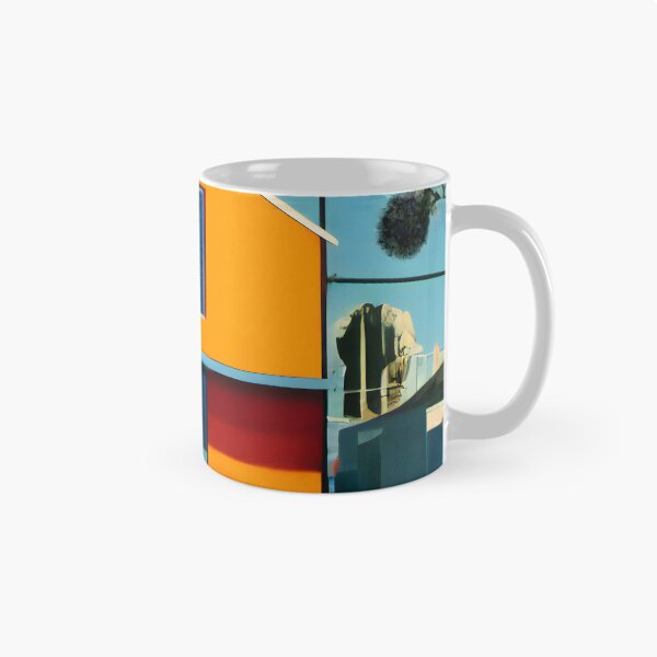 Item preview, Mid Century Modern, Eames Atomic Era House, Fantasy Art designed and sold by Itaya Art.