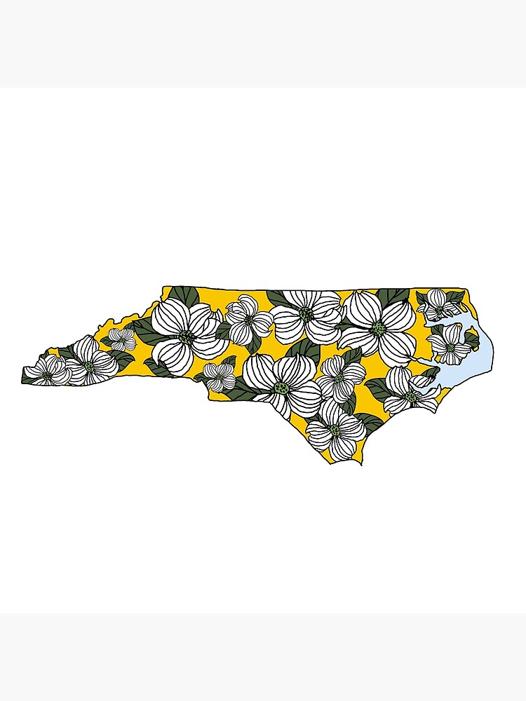 North Carolina State Flower Dogwood Poster For Sale By Flowerenee
