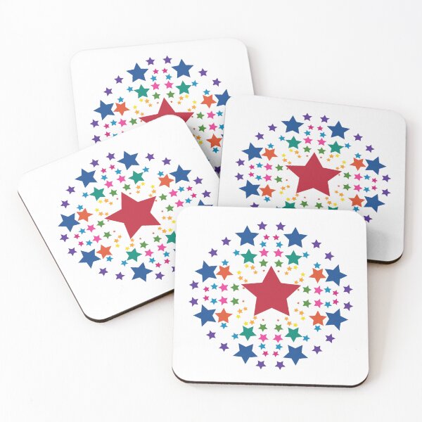 Item preview, Star Rainbow Mandala designed and sold by wonderweird.