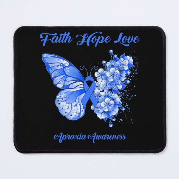 Item preview, Faith Hope Love Apraxia Awareness Butterfly Ribbon Gifts designed and sold by Adropine.