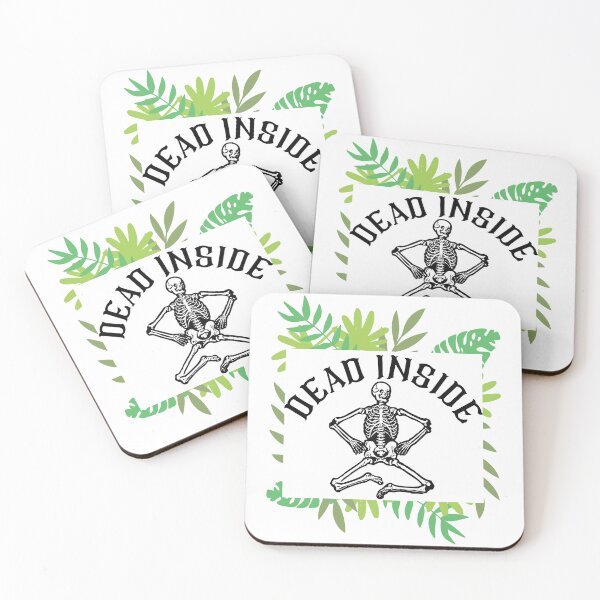 Item preview, Dead Inside boho skeleton designed and sold by BlkBearyDesigns.