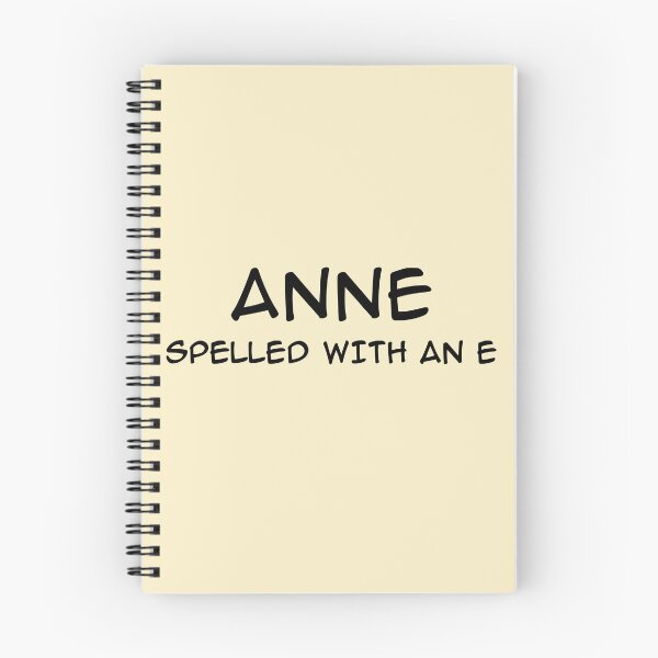 Item preview, Anne Spelled With An E designed and sold by SedgeWren.