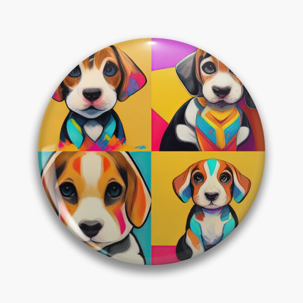 Item preview, Love for Beagles! - Pop Art designed and sold by Jada-Art-Shop.