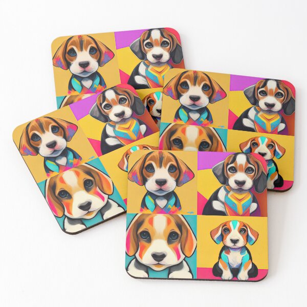 Item preview, Love for Beagles! - Pop Art designed and sold by Jada-Art-Shop.