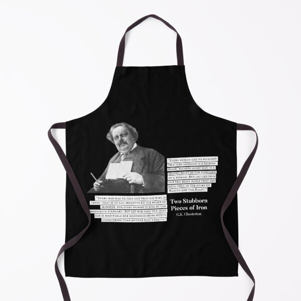 Item preview, Two Stubborn Pieces of Iron - G.K. Chesterton designed and sold by papistwhovian.