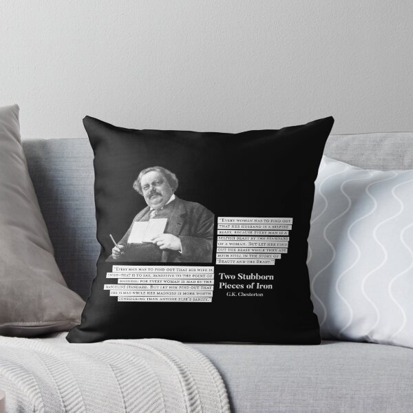 Item preview, Two Stubborn Pieces of Iron - G.K. Chesterton designed and sold by papistwhovian.
