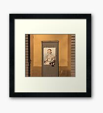 Florence Lady with Goggles Framed Print