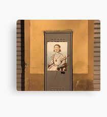 Florence Lady with Goggles Canvas Print