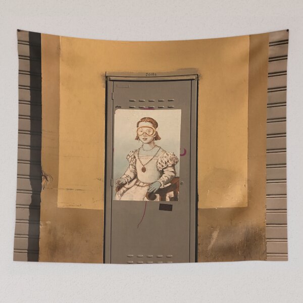Item preview, Florence Lady with Goggles designed and sold by rachelmanrm.
