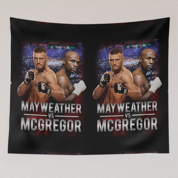 Artikelvorschau, Mayweather gegen McGregor entworfen und verkauft von adolfobusmente.